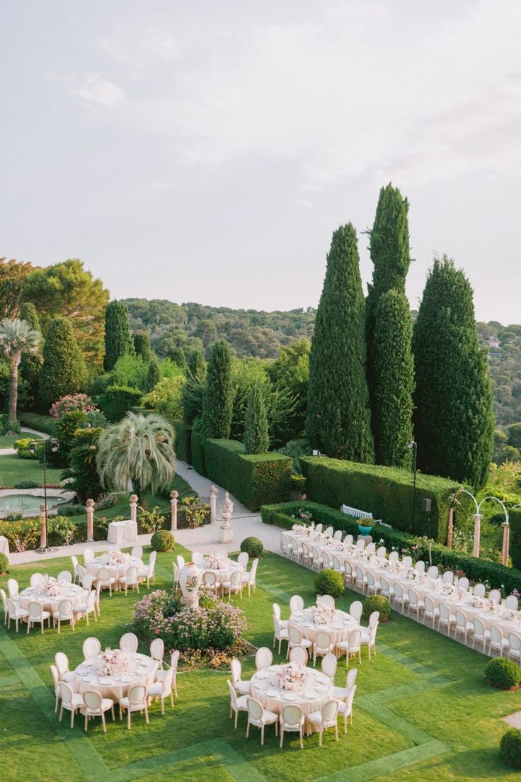 Manicured gardens at Ashden Manor